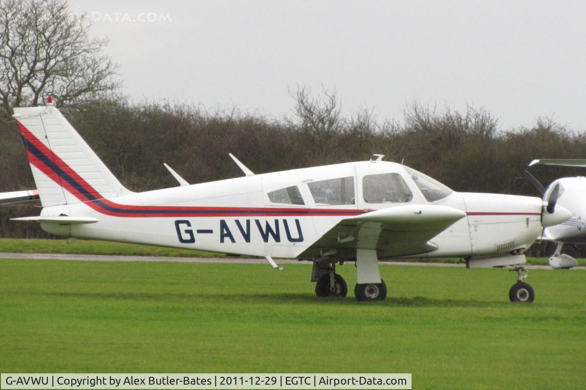 G-AVWU, 1968 Piper PA-28R-180 Cherokee Arrow C/N 28R-30380, Parked on the grass