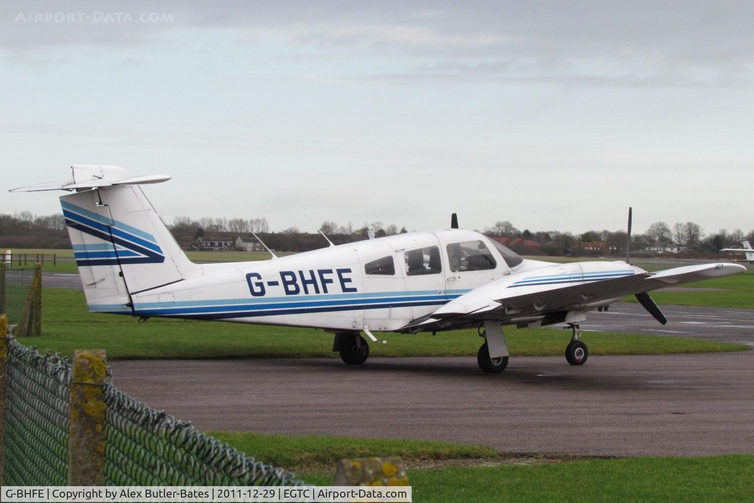 G-BHFE, 1979 Piper PA-44-180 Seminole C/N 44-7995324, Parked up