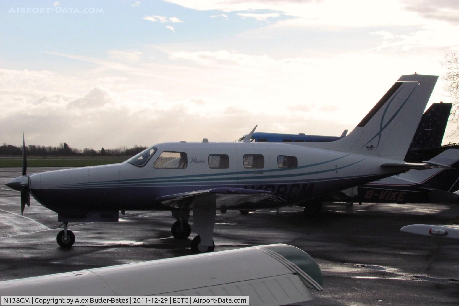 N138CM, 2010 Piper PA-46R-350T Malibu Matrix C/N 46-92138, On the IAE ramp