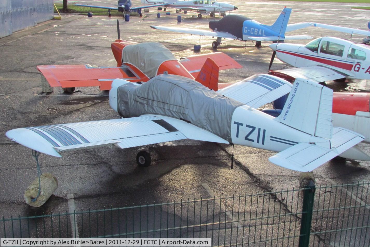 G-TZII, 2003 Thorp T-211 Thorpedo C/N PFA 305-13285, Wfu, Parked up.