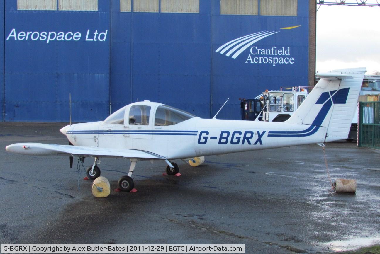 G-BGRX, 1979 Piper PA-38-112 Tomahawk Tomahawk C/N 38-79A0609, Parked on the ramp