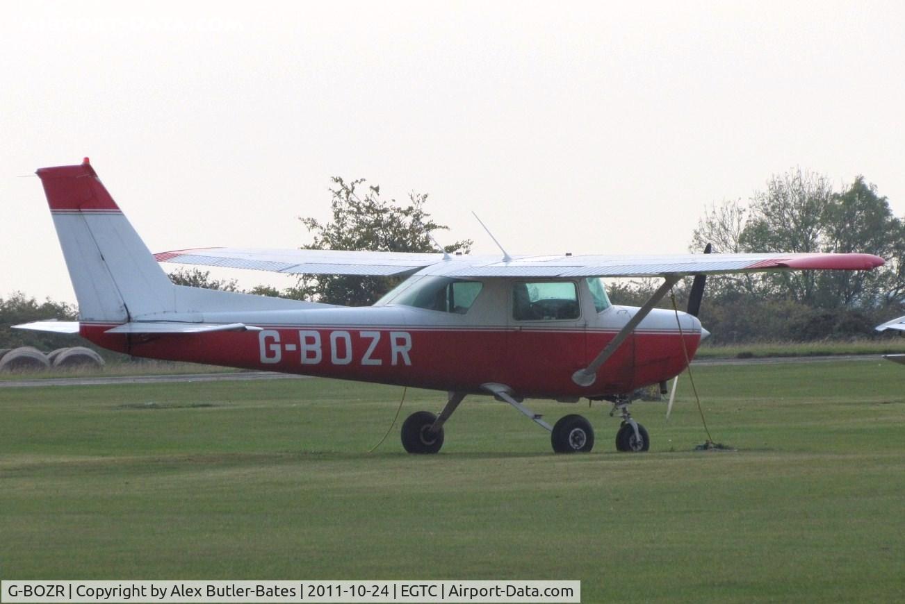G-BOZR, 1980 Cessna 152 C/N 152-84614, Parked on the grass