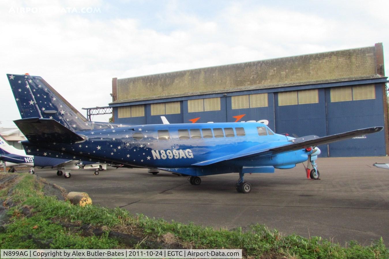N899AG, 1969 Beech 99 Airliner C/N U-73, Parked on the IAE ramp