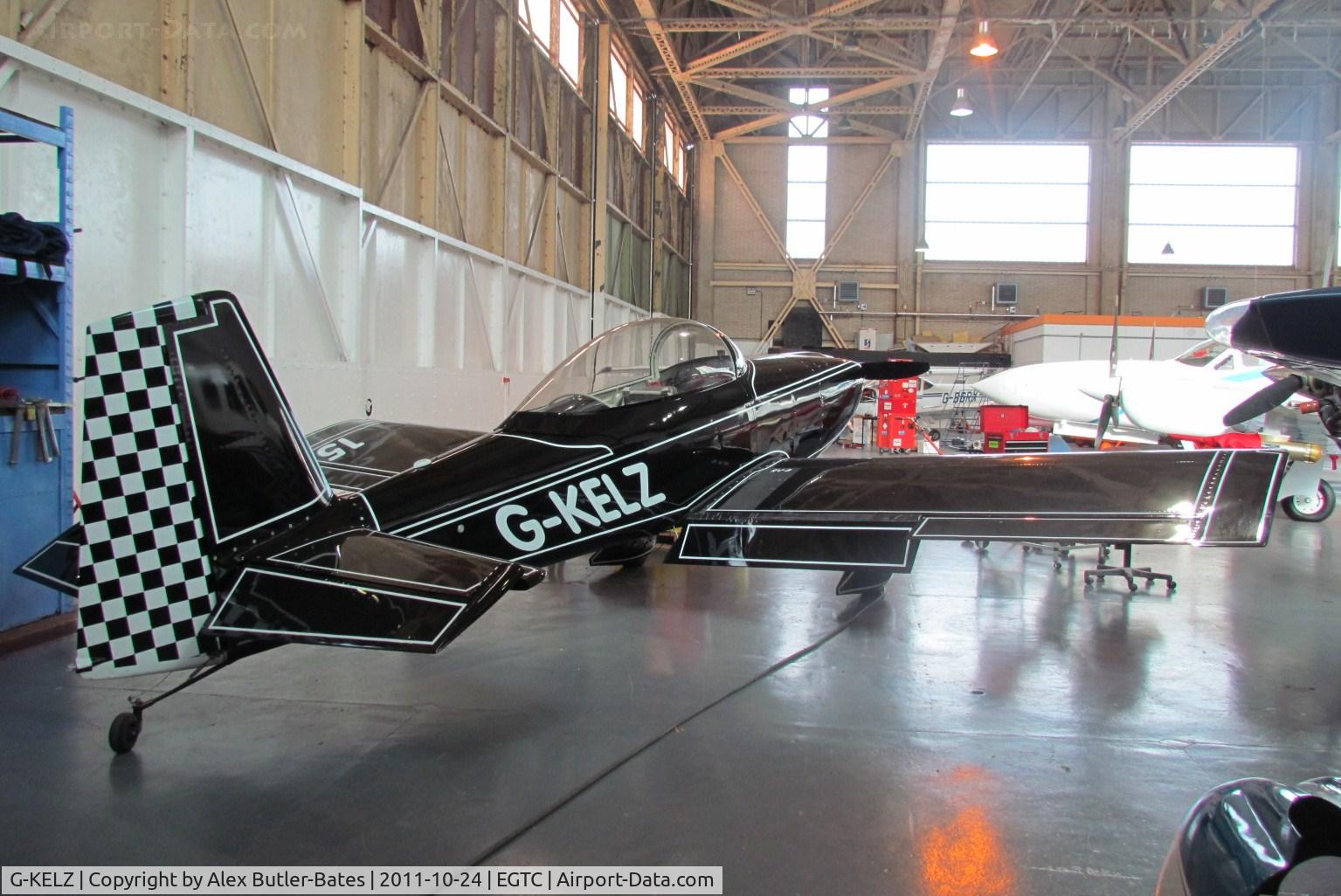 G-KELZ, 2003 Vans RV-8 C/N PFA 303-13665, Inside the Bonus Aviation Hangar