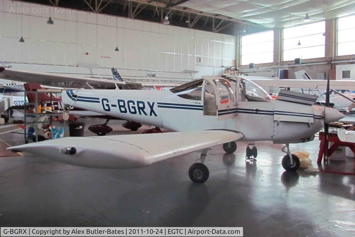 G-BGRX, 1979 Piper PA-38-112 Tomahawk Tomahawk C/N 38-79A0609, Inside the Bonus Aviation Hangar