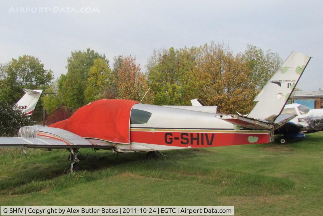G-SHIV, 1979 Gulfstream American GA-7 Cougar C/N GA7-0092, Wfu and almost derelict