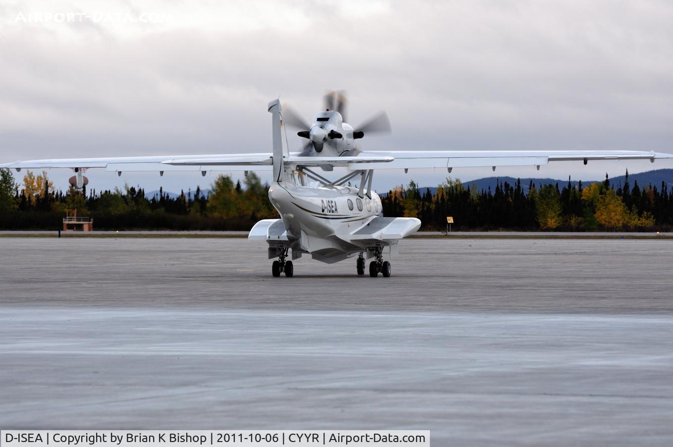 D-ISEA, 1985 Dornier CD-2 Seastar C/N 1002, Departing for overseas flight