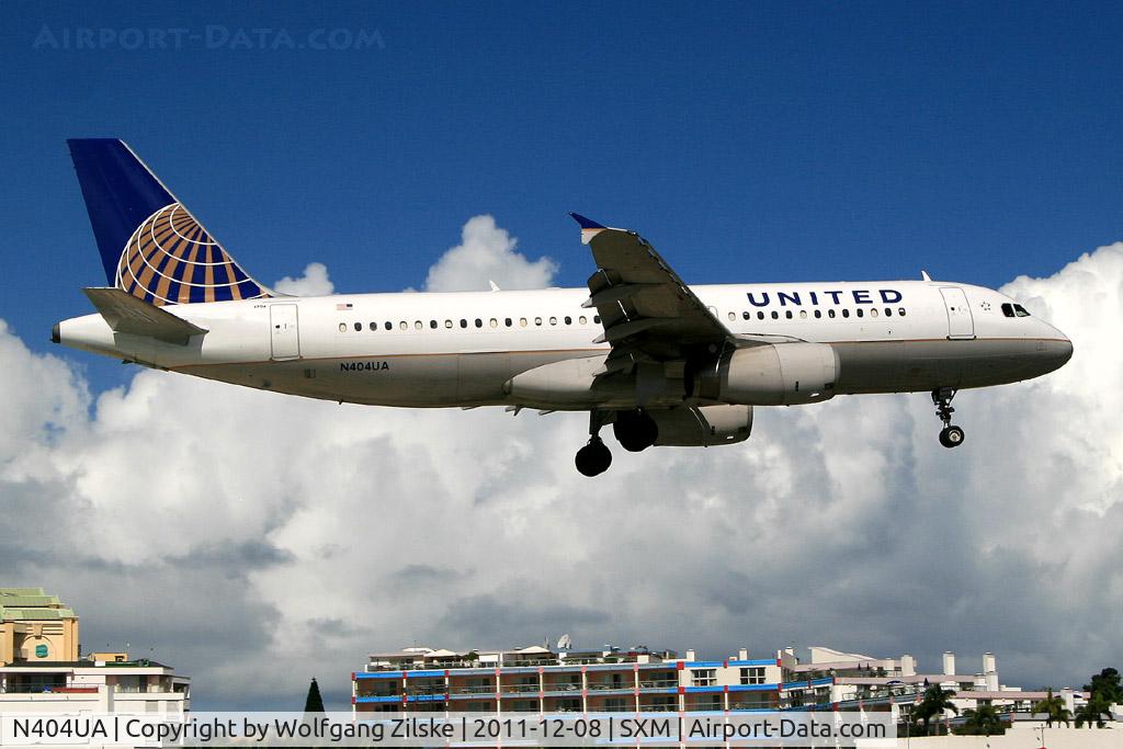 N404UA, 1993 Airbus A320-232 C/N 450, visitor