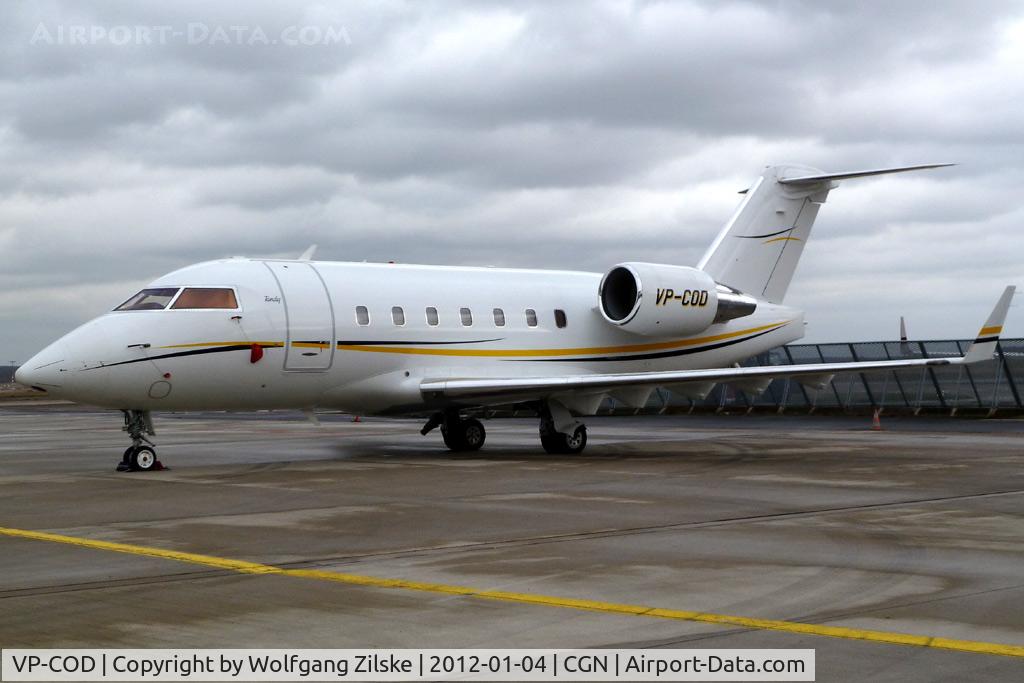 VP-COD, 2003 Bombardier Challenger 604 (CL-600-2B16) C/N 5562, visitor