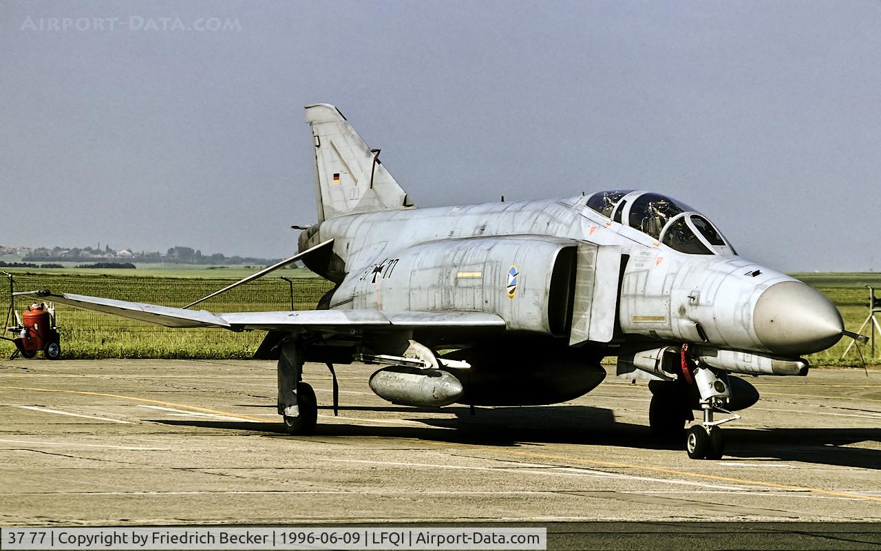 37 77, 1972 McDonnell Douglas F-4F Phantom II C/N 4537, static display