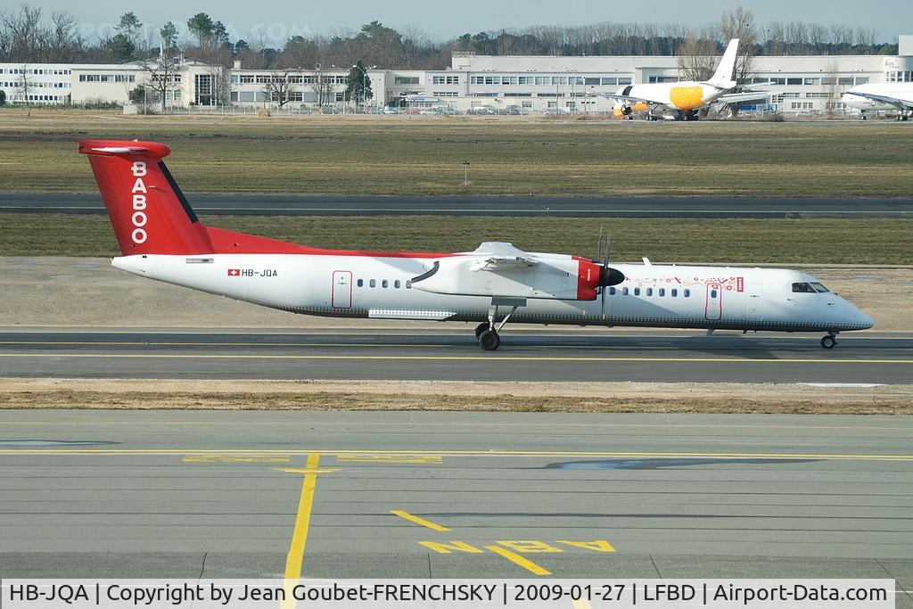 HB-JQA, 2000 De Havilland Canada DHC-8-402Q Dash 8 C/N 4017, BABOO to GVA