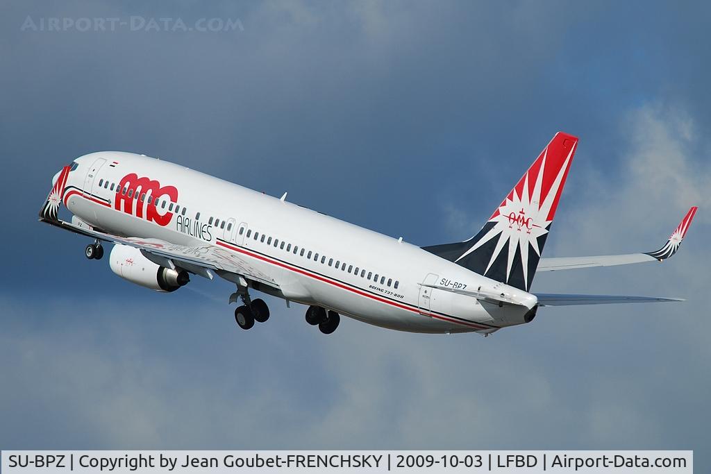 SU-BPZ, 2007 Boeing 737-86N C/N 35213, AMC to CAI