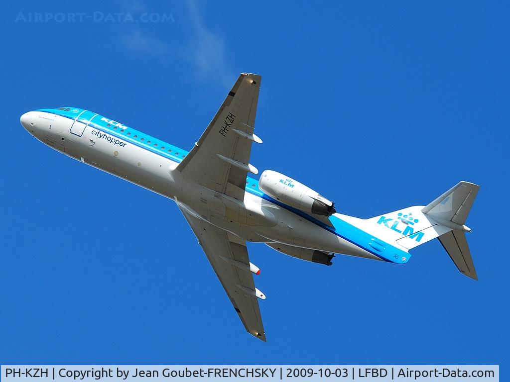 PH-KZH, 1997 Fokker 70 (F-28-0070) C/N 11583, KLM Cityhopper