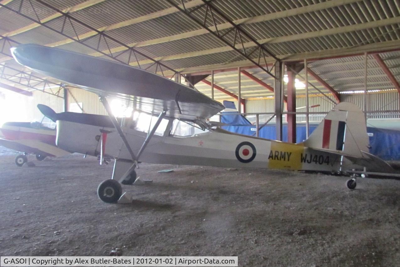 G-ASOI, 1964 Beagle A-61 Terrier 2 C/N B.627, Taken at Bidford-X3BF