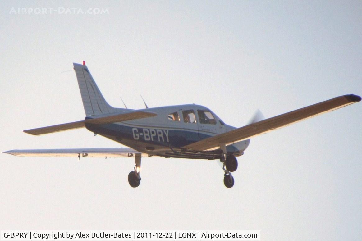 G-BPRY, 1984 Piper PA-28-161 Cherokee Warrior II C/N 28-8416120, 