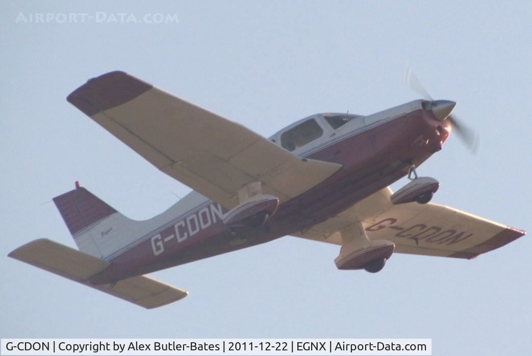 G-CDON, 1982 Piper PA-28-161 Cherokee Warrior II C/N 28-8216185, 