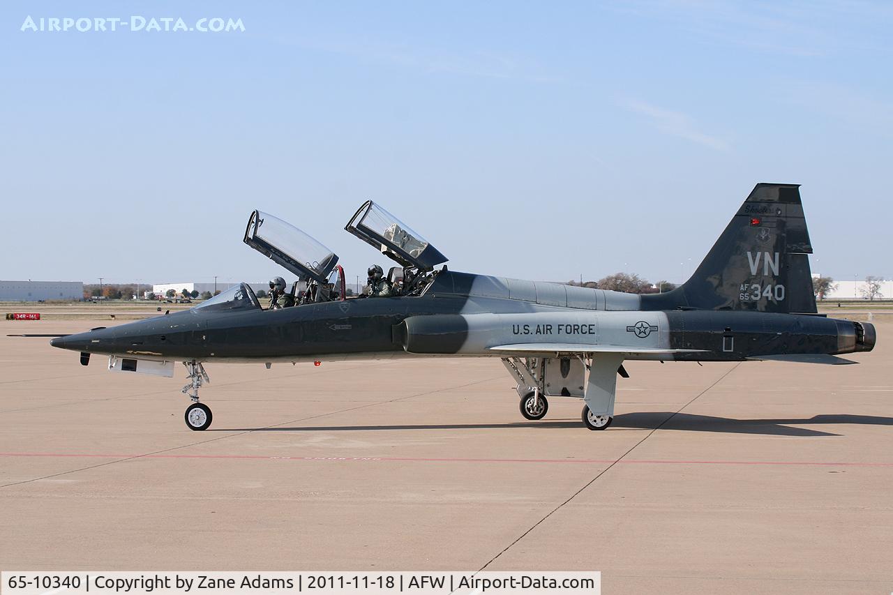 65-10340, 1965 Northrop T-38C Talon C/N N.5759, At Alliance Airport - Fort Worth, TX