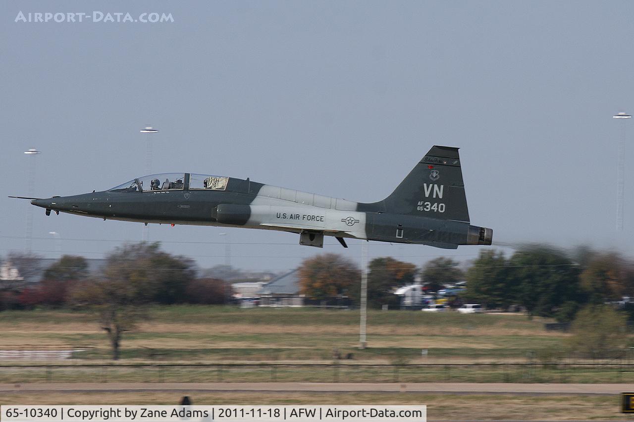 65-10340, 1965 Northrop T-38C Talon C/N N.5759, At Alliance Airport - Fort Worth, TX