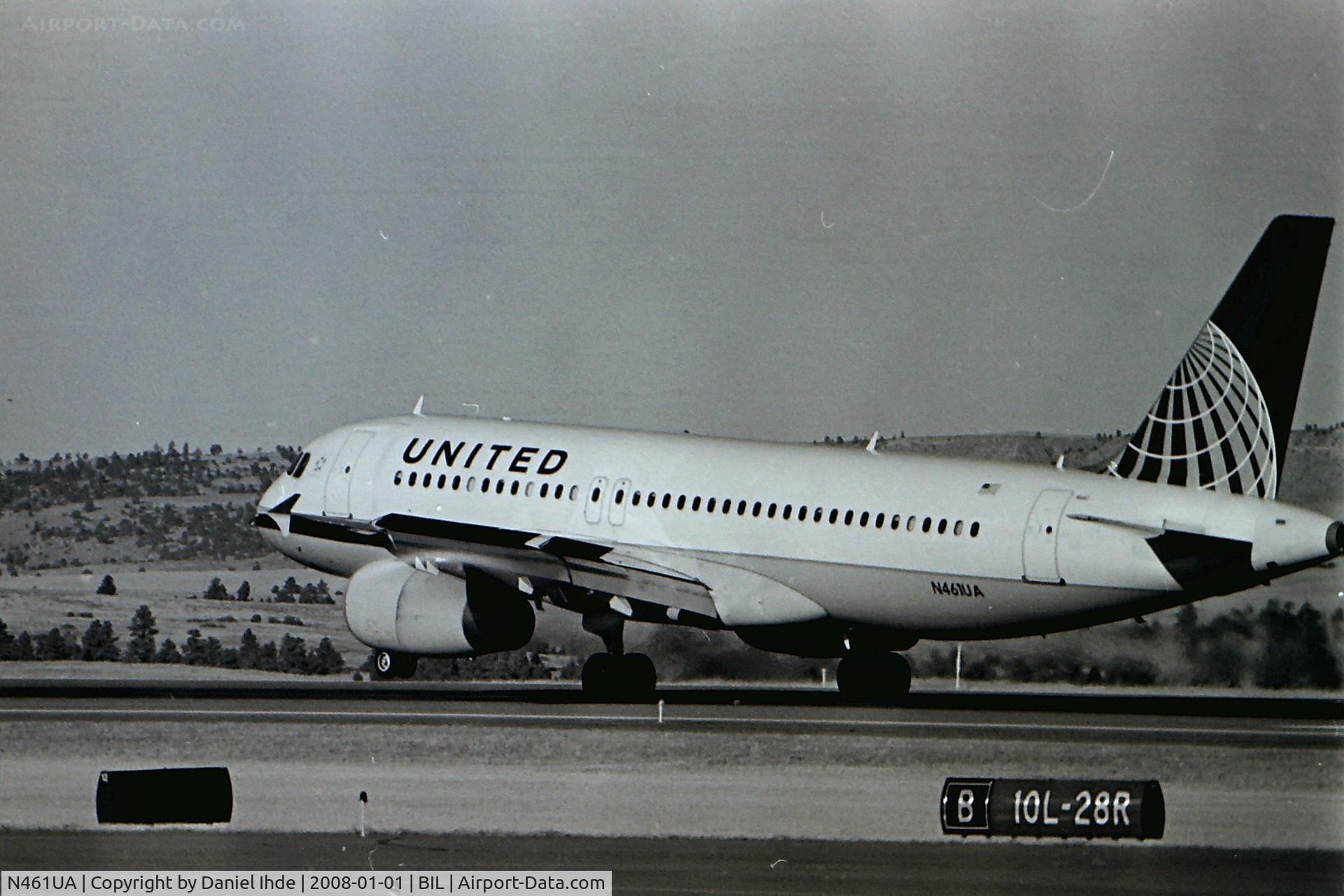 N461UA, 2000 Airbus A320-232 C/N 1266, United Airlines Airbus A320 @ BIL
