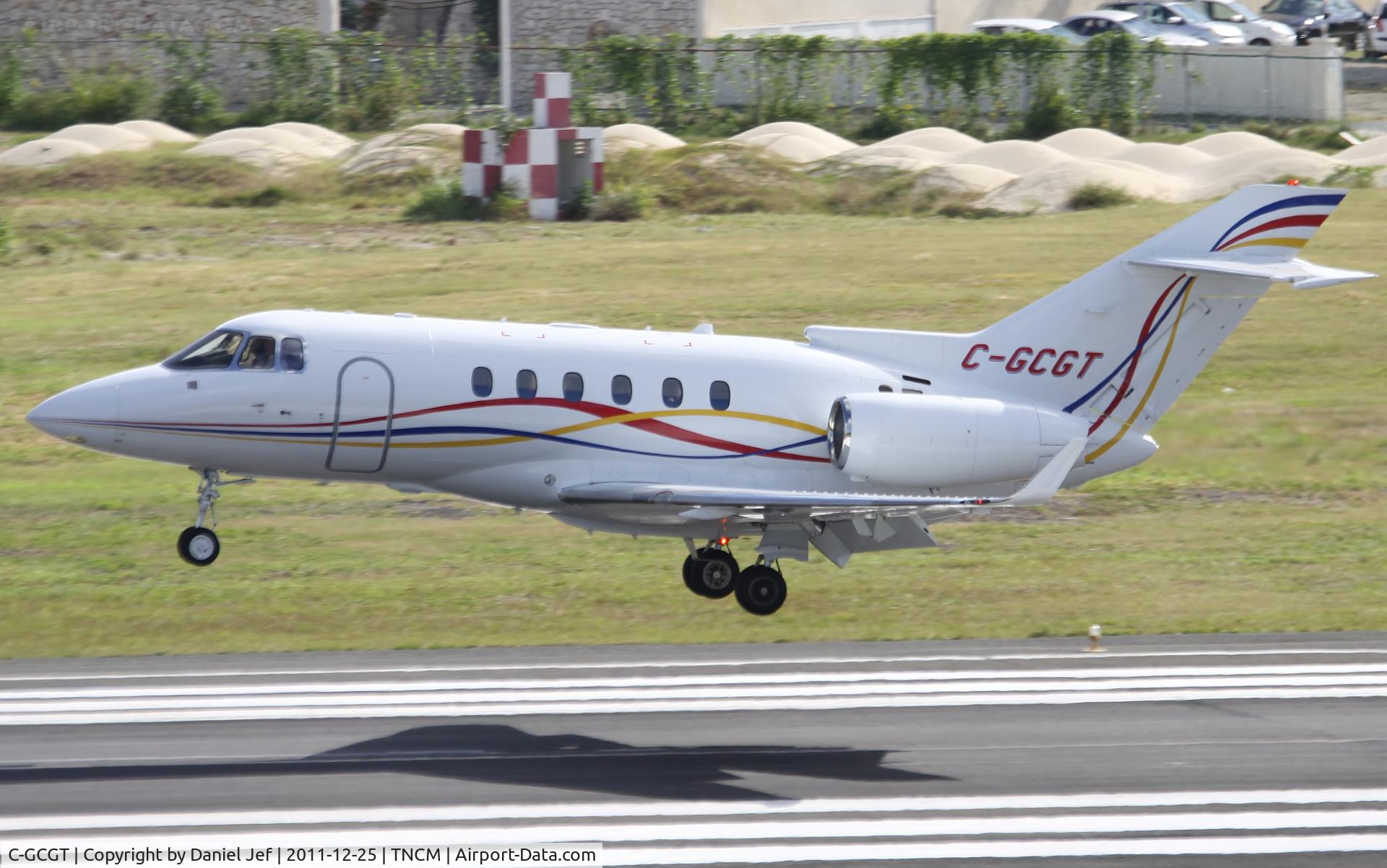 C-GCGT, 2007 Raytheon Hawker 850XP C/N 258828, C-GCGT
