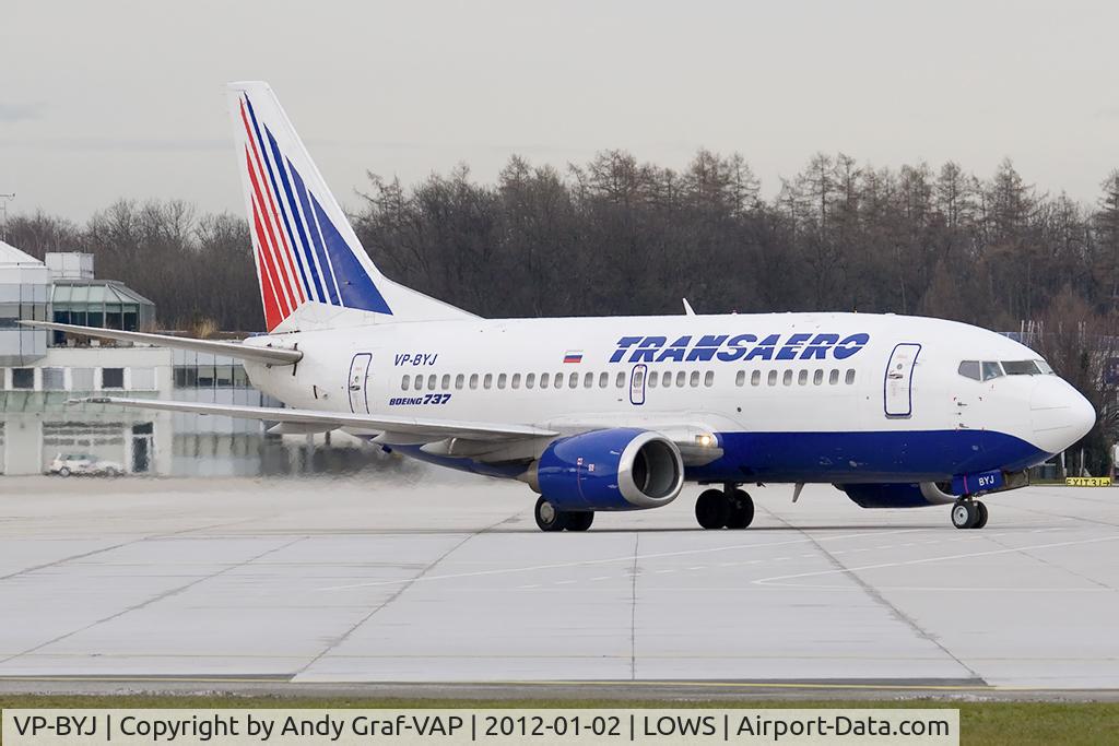 VP-BYJ, 1998 Boeing 737-524 C/N 28923, Transaero 737-500