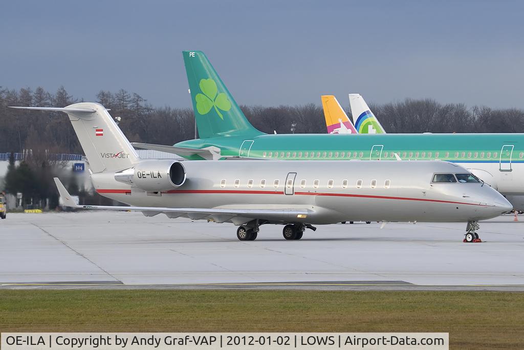 OE-ILA, 2009 Bombardier Challenger 850 (CL-600-2B19) C/N 8101, Vistjet CRJ