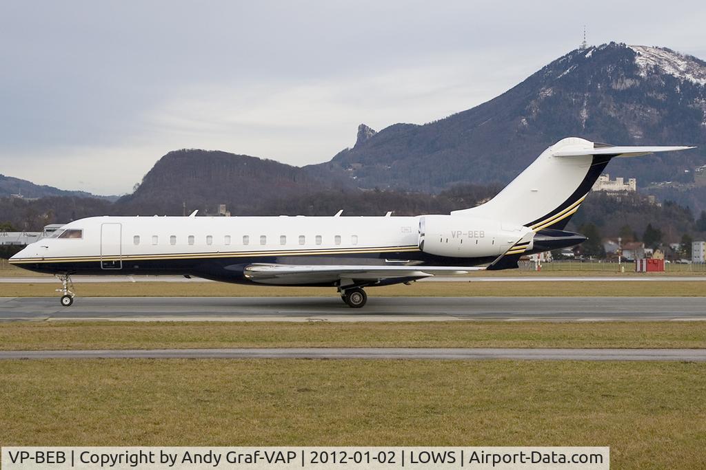 VP-BEB, 2009 Bombardier BD-700-1A10 Global Express XRS C/N 9369, BD700