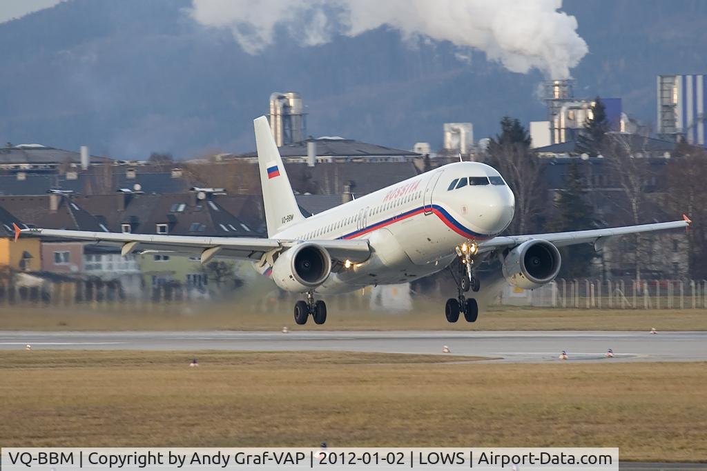 VQ-BBM, 2001 Airbus A320-214 C/N 1578, Rossia A320