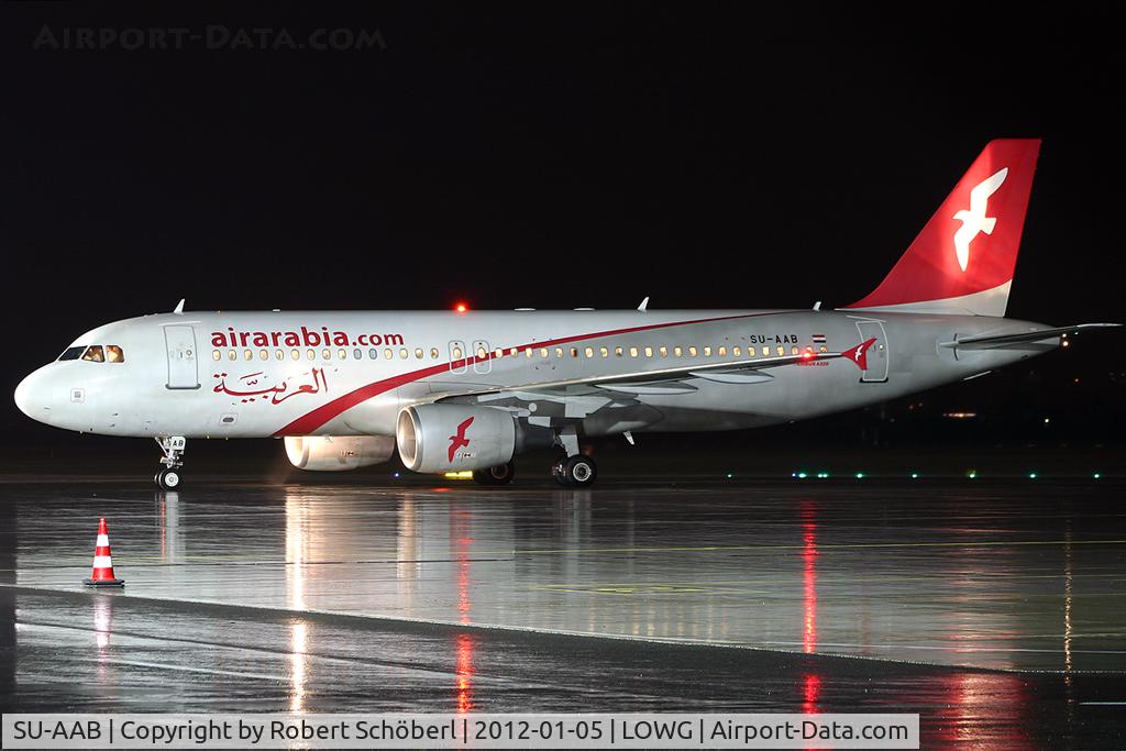 SU-AAB, 2007 Airbus A320-214 C/N 3152, SU-AAB