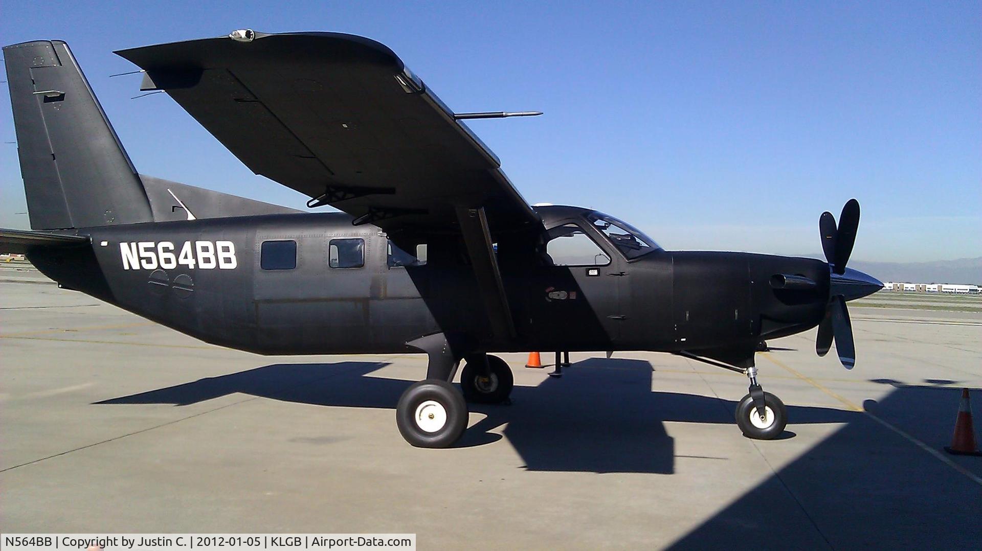 N564BB, 2011 Quest Kodiak 100 C/N 100-0056, A Quest Kodiak sitting in parking at Long Beach Airport