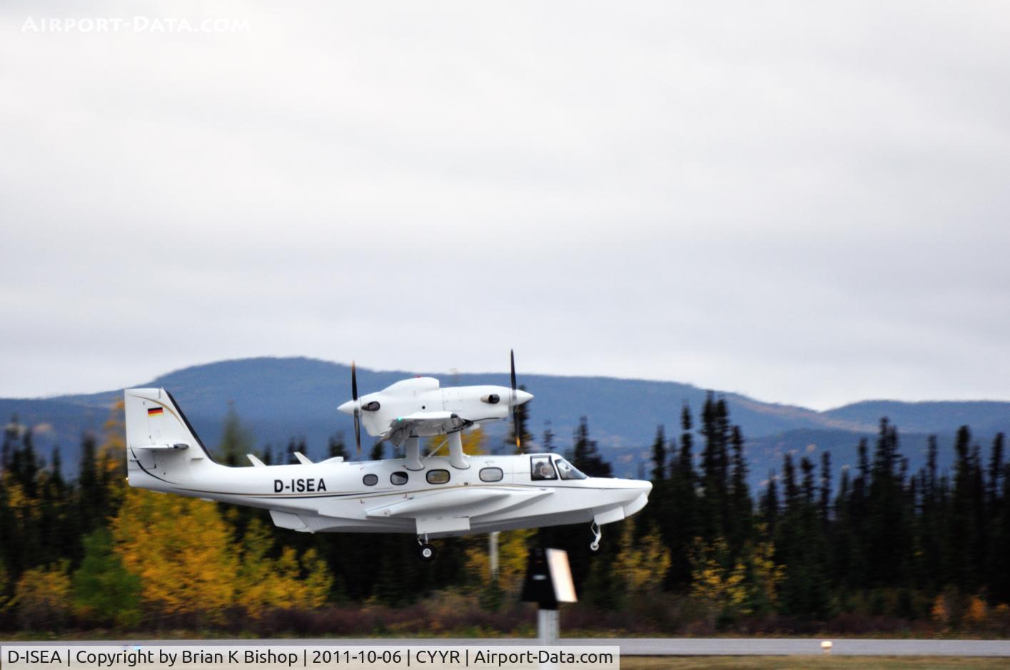 D-ISEA, 1985 Dornier CD-2 Seastar C/N 1002, Off rwy08
