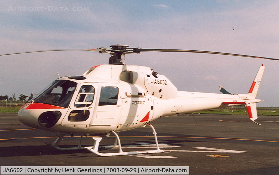 JA6602, Eurocopter AS-355F-2 Ecureuil 2 C/N 5433, Tokyo Heliport. 

Naka Nihon Koku ( Naka Nihon Air Service)