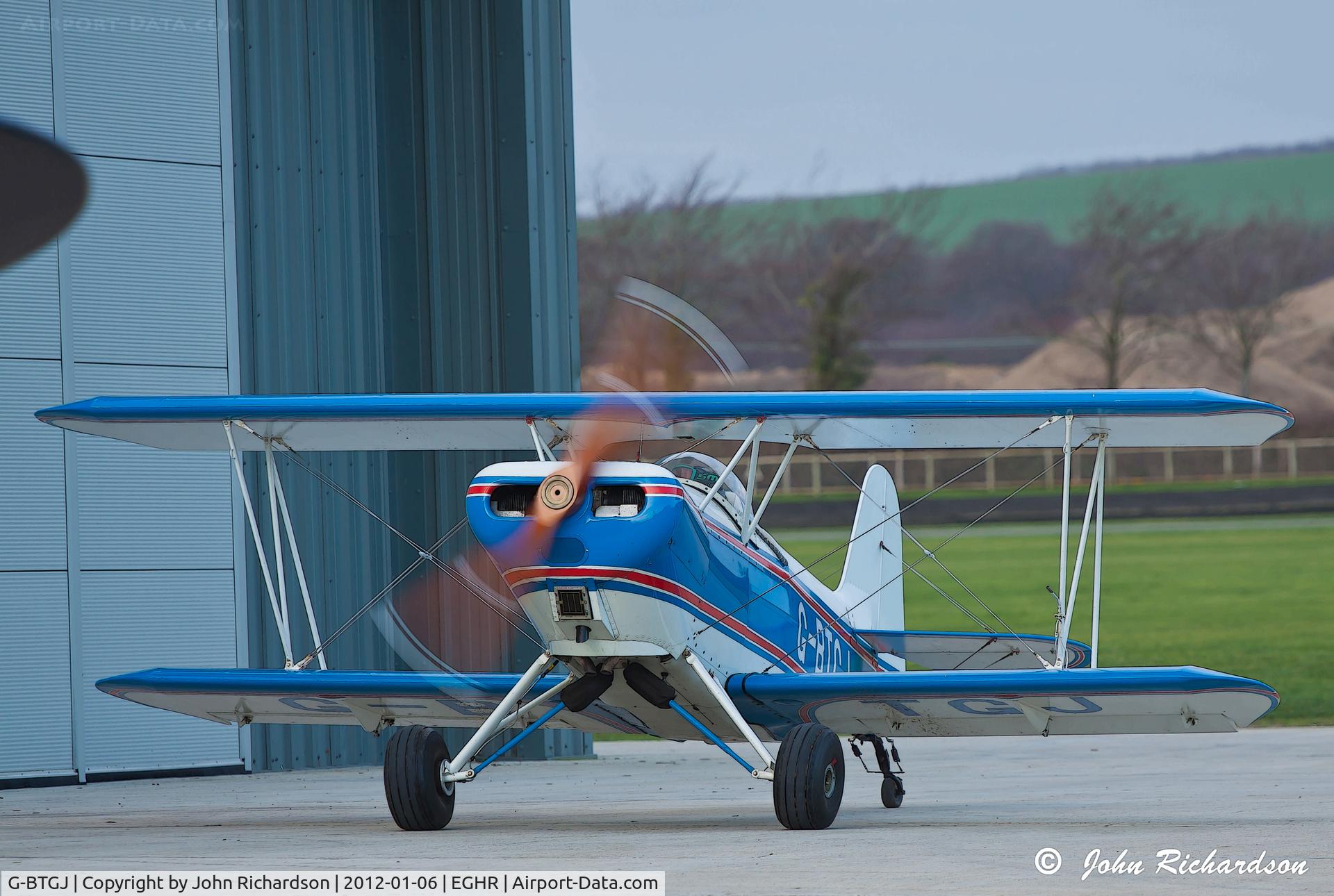 G-BTGJ, 1962 Smith DSA-1 Miniplane C/N NMII, Tiny little single seat Bi-plane