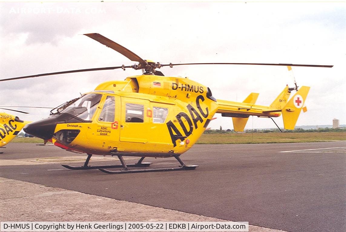 D-HMUS, Eurocopter-Kawasaki BK-117A-4 C/N 7031, ADAC