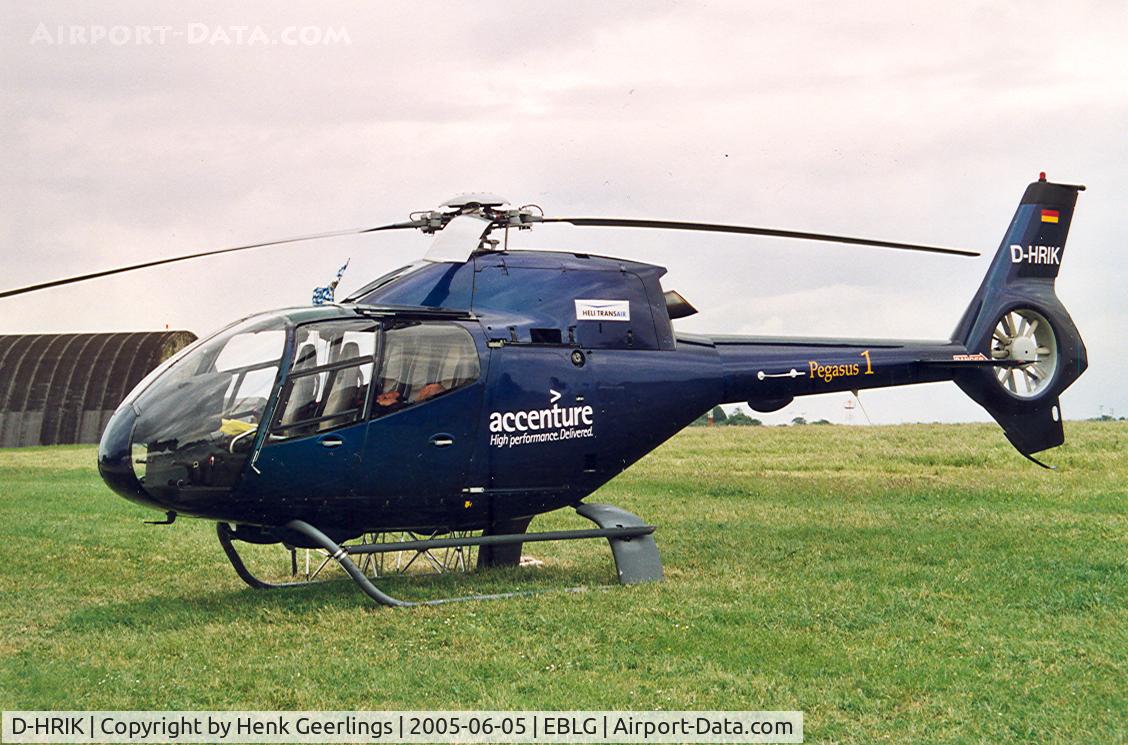 D-HRIK, 1999 Eurocopter EC-120B Colibri C/N 1038, Helitransair