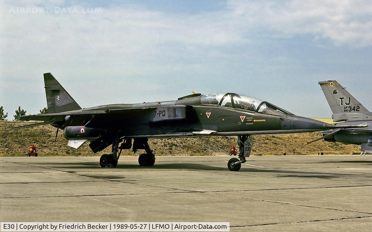 E30, Sepecat Jaguar E C/N E30, static display