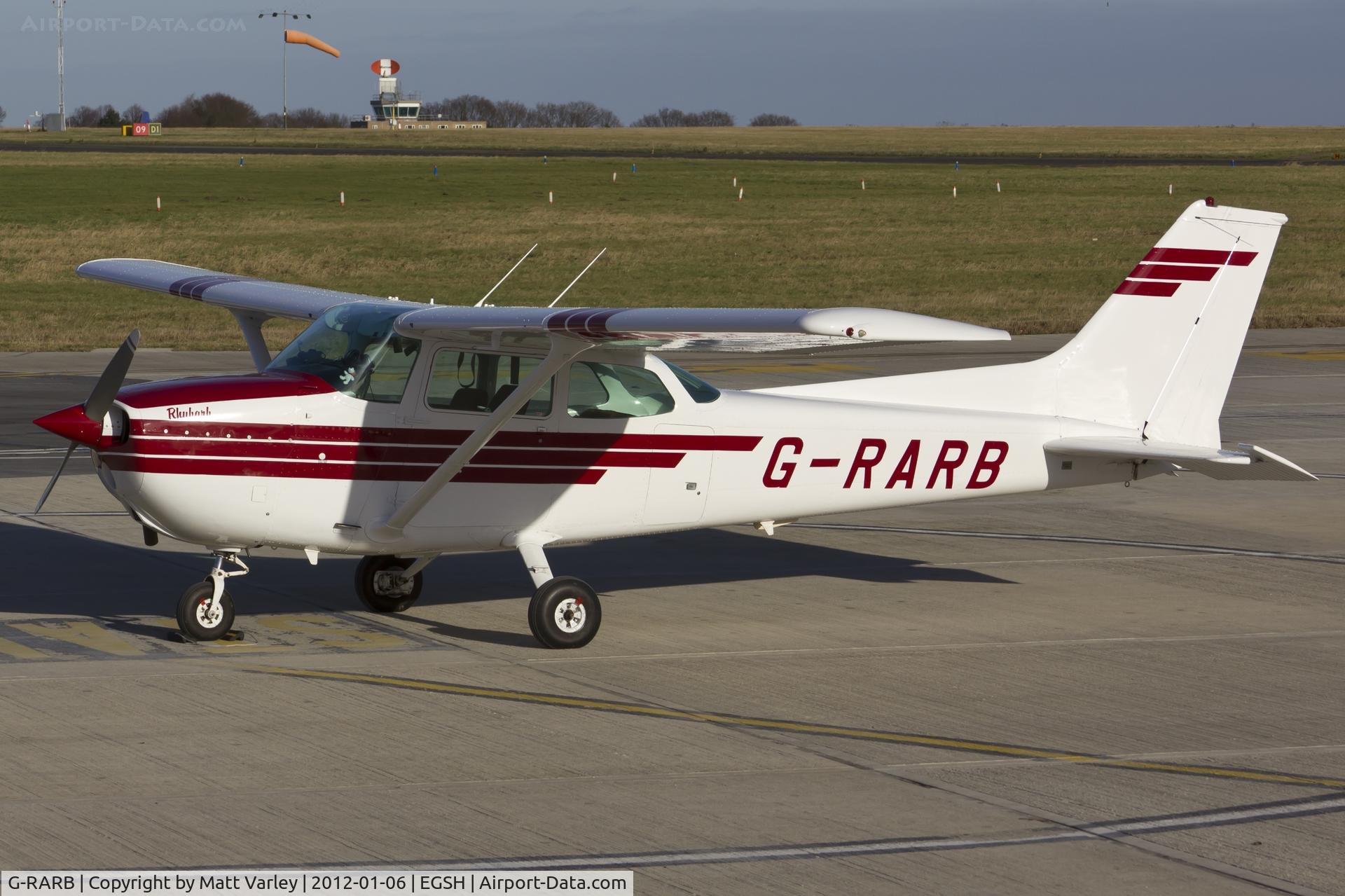 G-RARB, 1979 Cessna 172N C/N 172-72334, Sat on stand at SaxonAir.