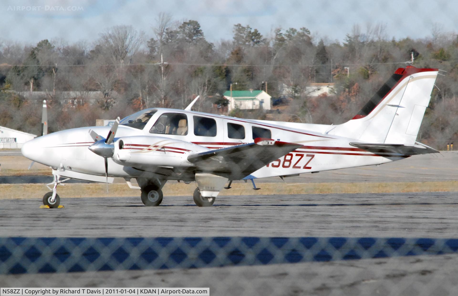 N58ZZ, 1983 Beech 58P Baron C/N TJ-432, 1983 Beech 58P in Danville Va.