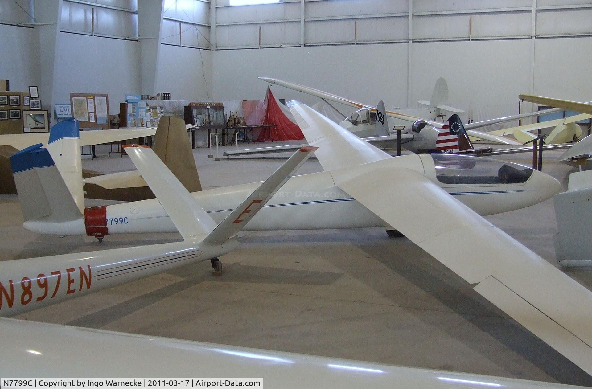 N7799C, 1961 Oldershaw Jana Linn JANA LINN 0-2 C/N 1, Oldershaw Jana Linn O-2 at the Southwest Soaring Museum, Moriarty, NM