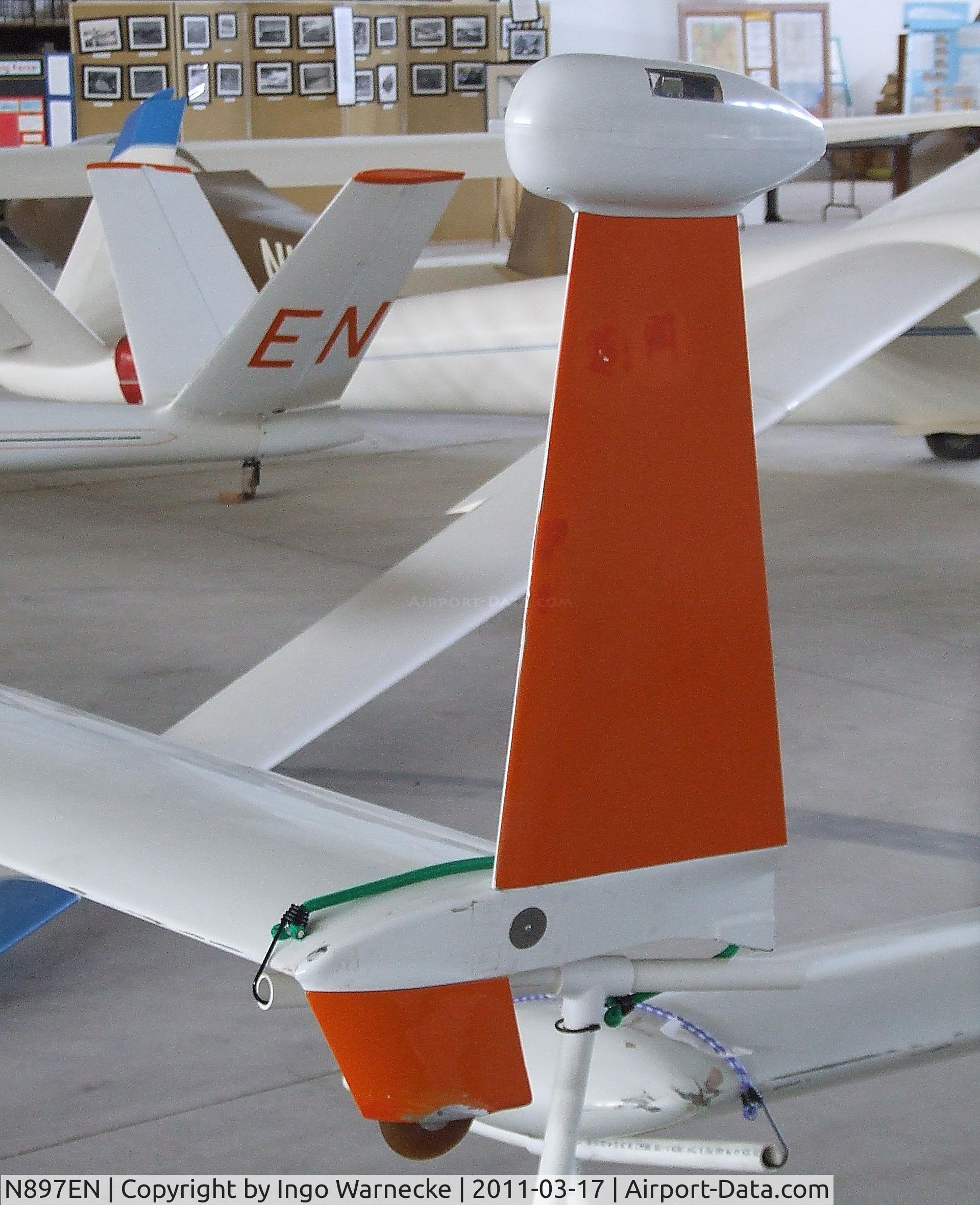 N897EN, 1977 Schreder HP-18 C/N EN-1, Schreder Nierich HP-18 at the Southwest Soaring Museum, Moriarty, NM