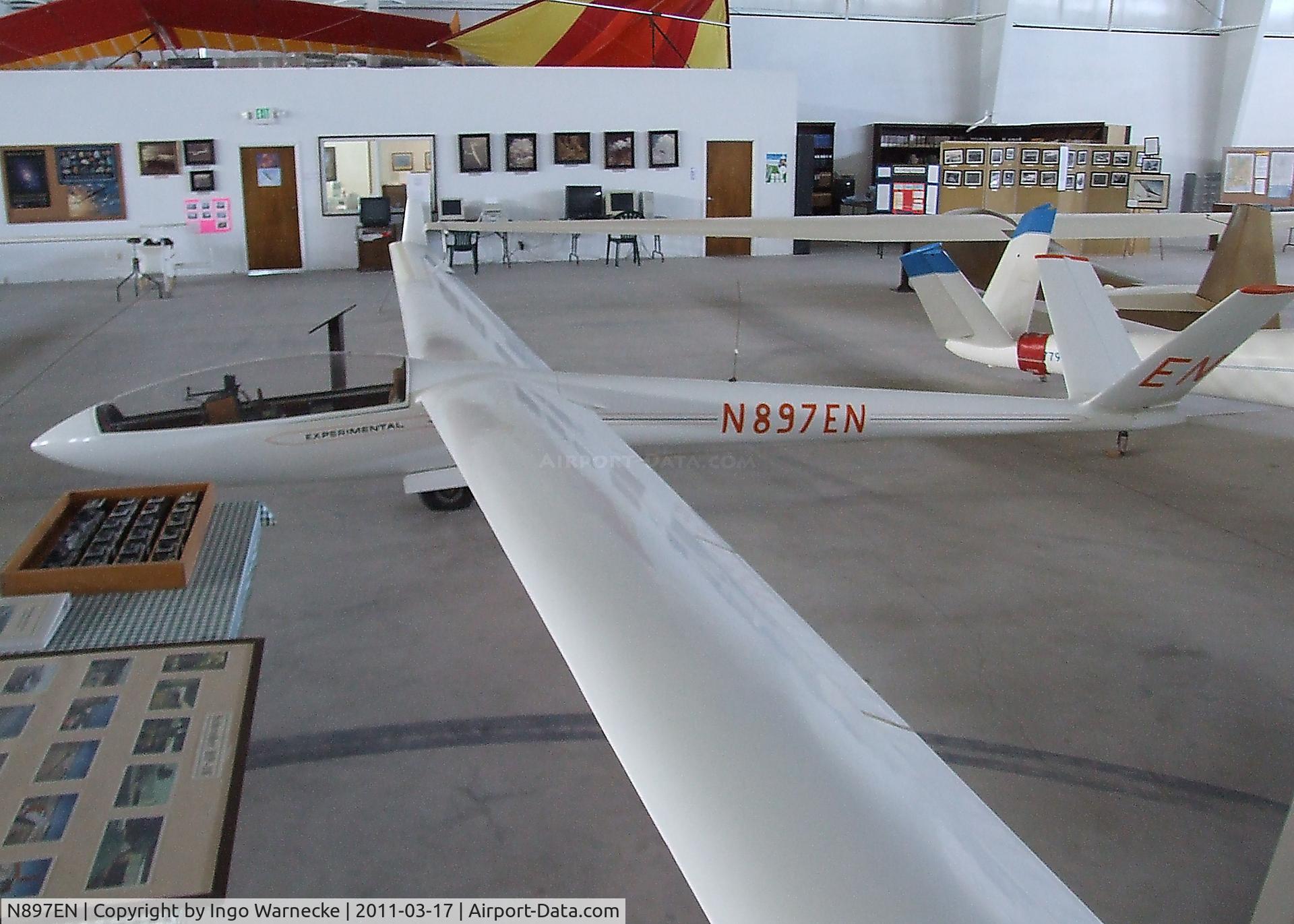 N897EN, 1977 Schreder HP-18 C/N EN-1, Schreder Nierich HP-18 at the Southwest Soaring Museum, Moriarty, NM