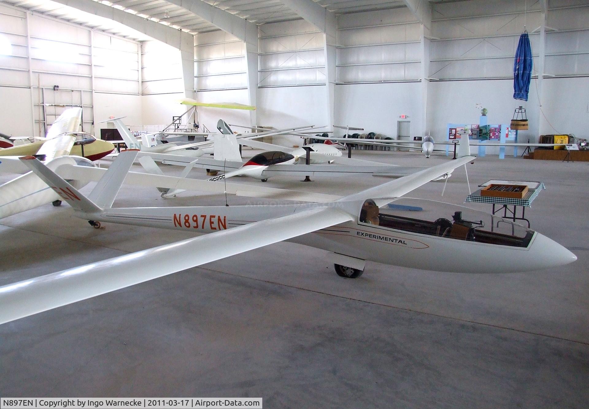 N897EN, 1977 Schreder HP-18 C/N EN-1, Schreder Nierich HP-18 at the Southwest Soaring Museum, Moriarty, NM