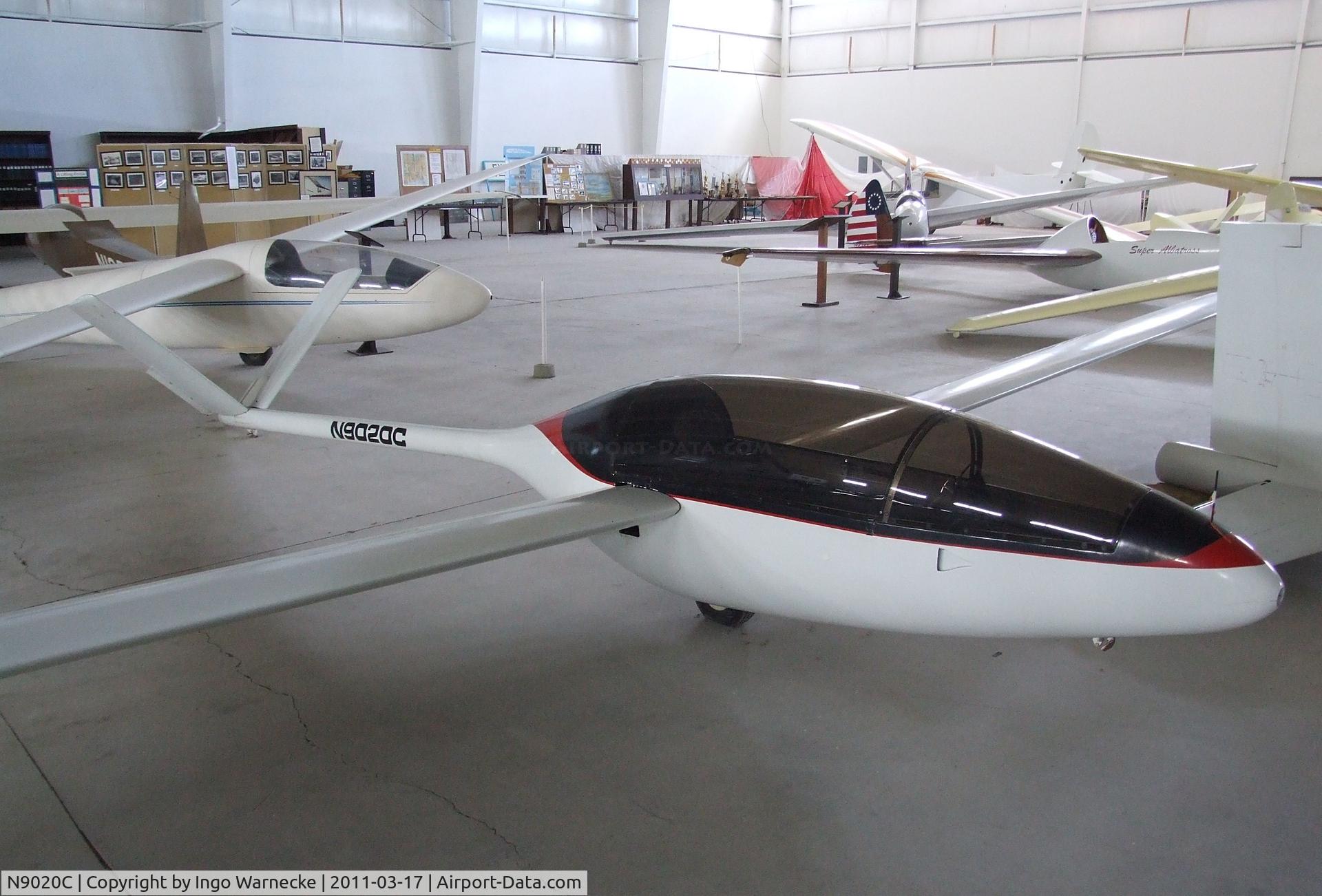 N9020C, 1981 Monnett Monerai S C/N 219, Monnett (F.G. Taylor) Monerai-S at the Southwest Soaring Museum, Moriarty, NM