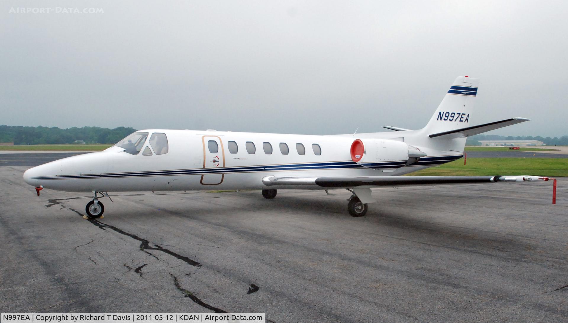 N997EA, 1992 Cessna 560 C/N 560-0178, 1992 Cessna 560 in Danville Va.