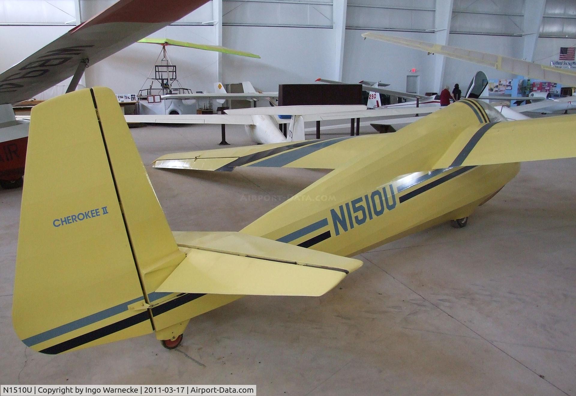 N1510U, 1966 Hall Cherokee II C/N 1001, Swaney Hall Cherokee II at the Southwest Soaring Museum, Moriarty, NM