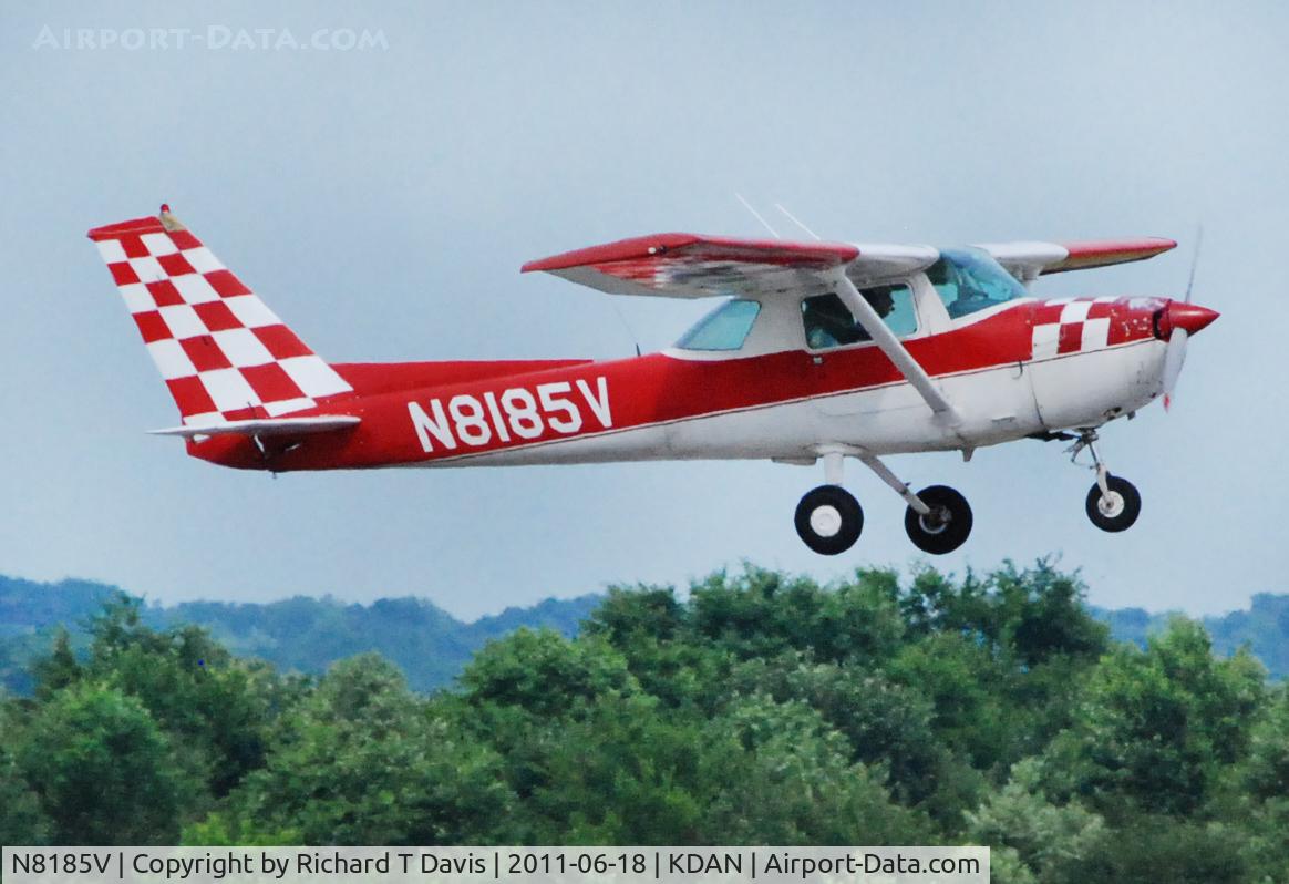 N8185V, 1974 Cessna A150M Aerobat C/N A1500557, 1974 Cessna A150M Aerobat in Danville Va.