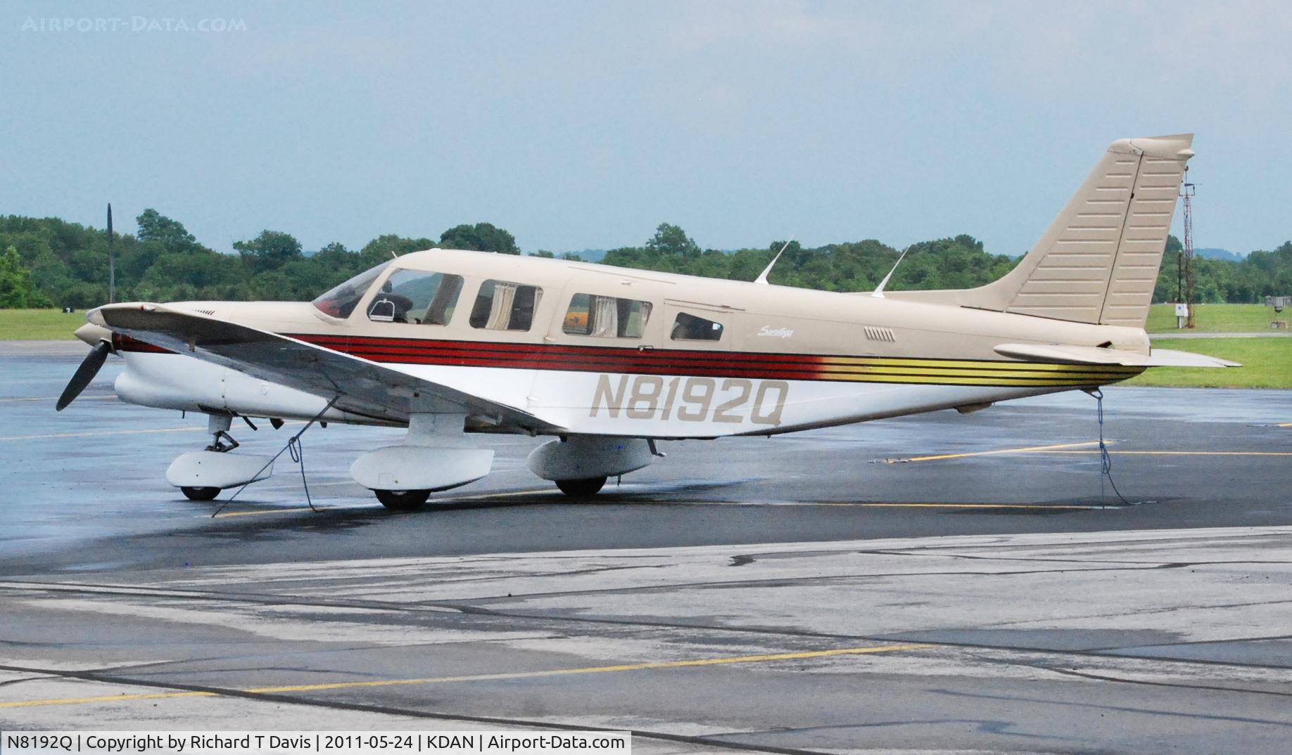 N8192Q, 1980 Piper PA-32-301T Saratoga C/N 32-8024020, 1980 Piper PA32-301T in Danville Va.