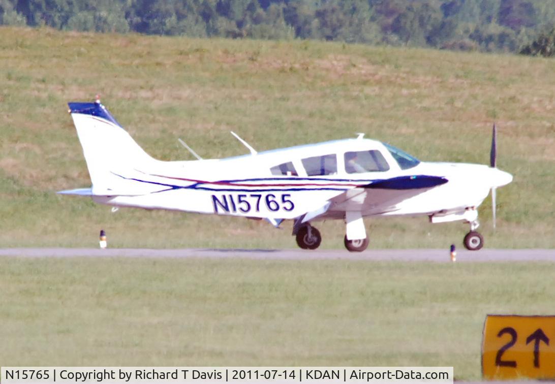 N15765, 1972 Piper PA-28R-200 C/N 28R-7335090, 1972 Piper PA28-R200 in Danville Va.