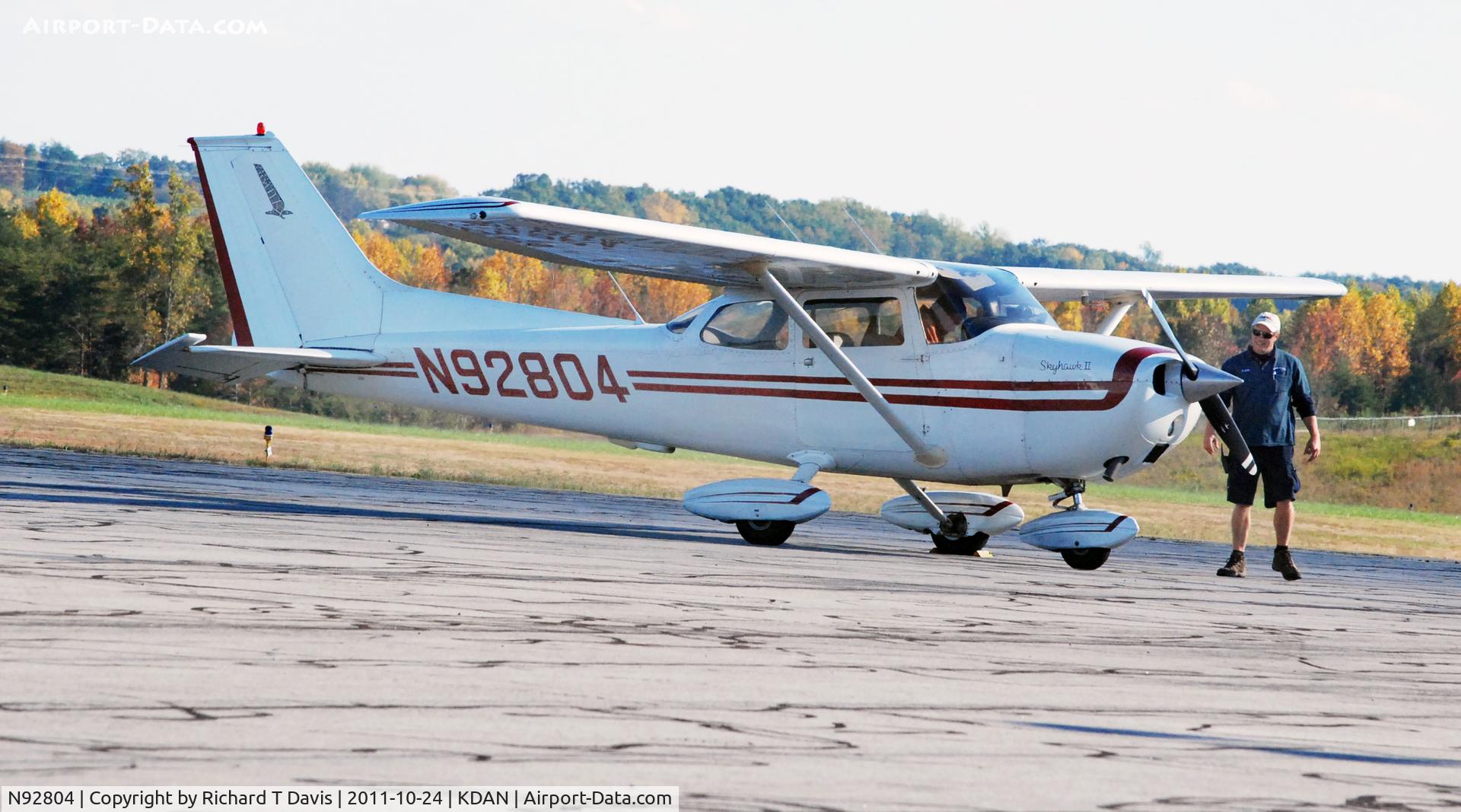 N92804, 1973 Cessna 172M C/N 17261624, 1973 Cessna 172M Shyhawk in Danville Va..