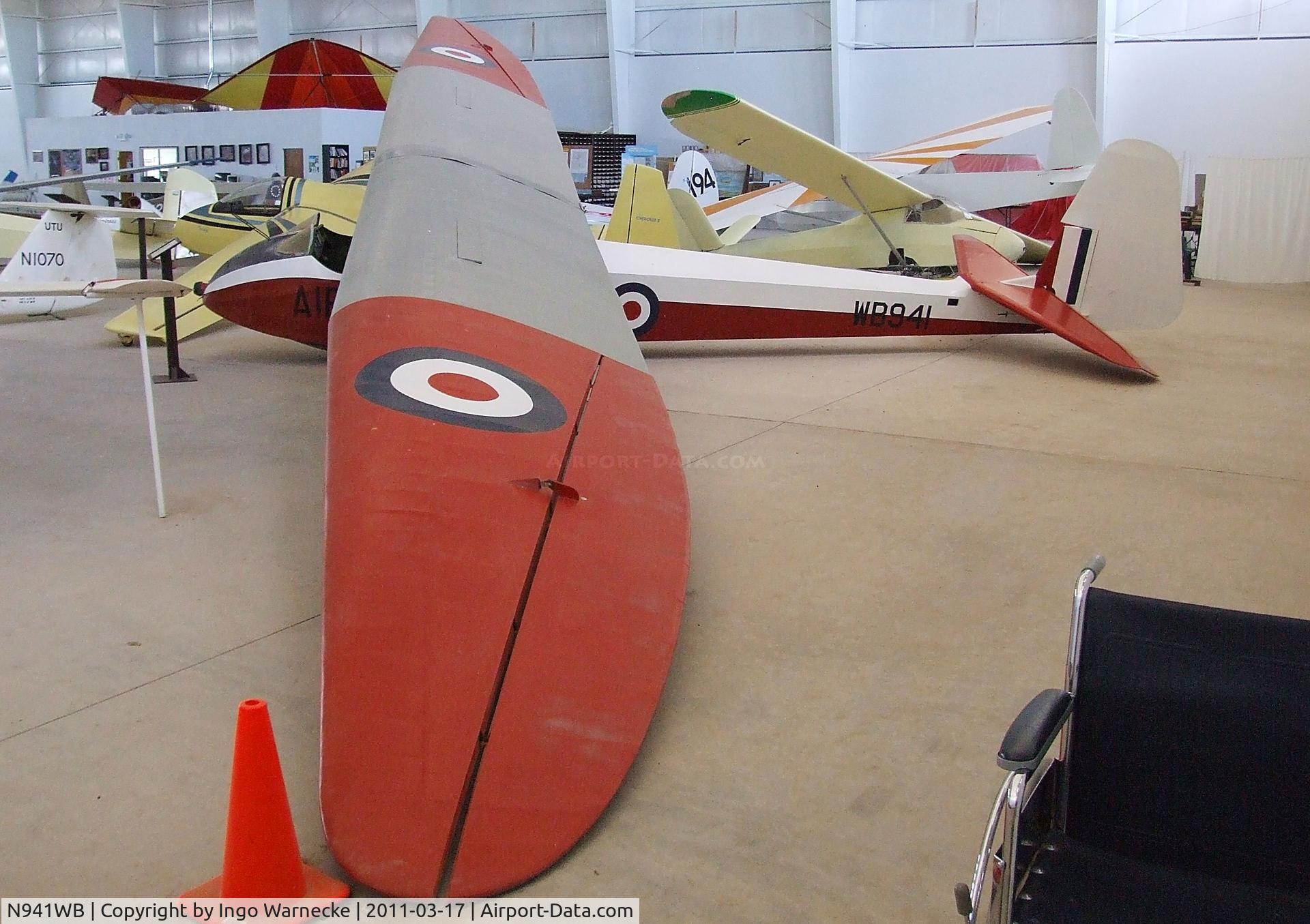 N941WB, 1949 Slingsby T-21B Sedbergh TX.1 C/N 608, Slingsby T-21B Sedbergh at the Southwest Soaring Museum, Moriarty, NM